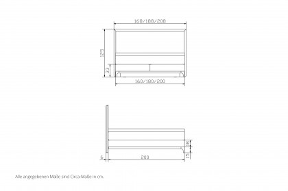 Comfort von Hasena - Boxspringbett Zelda natural
