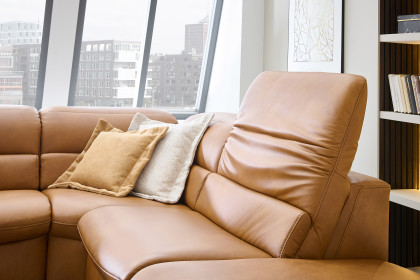 HU-SF25072 von Hukla - Ledergarnitur rechts kurkuma