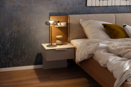 Arola von Schöner Wohnen - Schlafzimmer Furnier Eiche - champagner