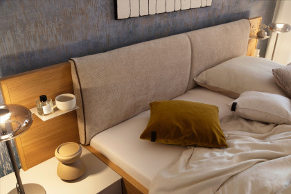 Arola von Schöner Wohnen - Schlafzimmer Furnier Eiche - champagner