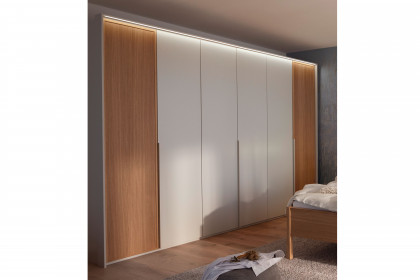 Arola von Schöner Wohnen - Schlafzimmer Furnier Eiche - champagner