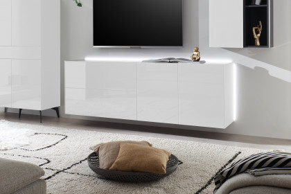 Colors von Mäusbacher - Lowboard 211 Glas weiß