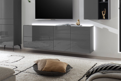 Colors von Mäusbacher - Lowboard 211 Glas anthrazit