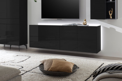 Colors von Mäusbacher - Lowboard 211 Glas schwarz