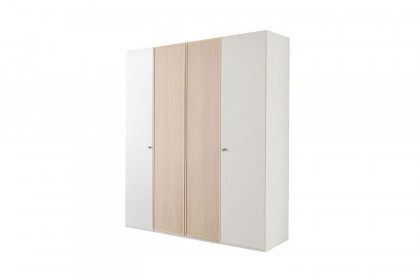 Arola von Schöner Wohnen - Drehtürenschrank Eiche Furnier - champagner