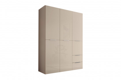 Santorin von POL Power - Schrank ca. 150 cm breit kaschmir - Glas kaschmir