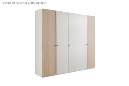 Arola von Schöner Wohnen - Schrank ca. 251 cm breit mit Eichen-Furnier
