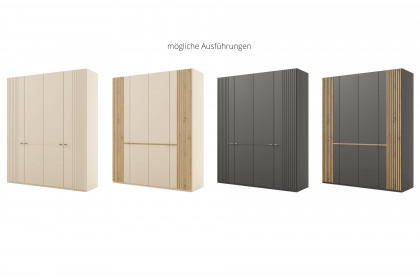 MR Isabelle von Musterring - Drehtürenschrank graphit ca. 200 cm breit