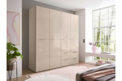 Santorin von POL Power - Kombischrank kaschmir 4 Türen, 2 Schubladen