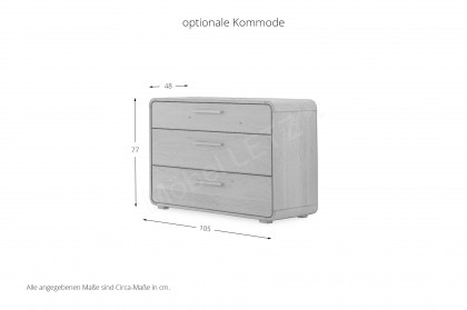 Comfort von Hasena - Boxspringbett Romi slate
