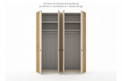 MR Isabelle von Musterring - Schrank 200 champagner - Eiche bianco