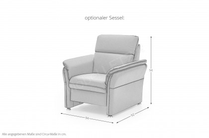 PN-EM16031 von Polinova - Ledergarnitur opal