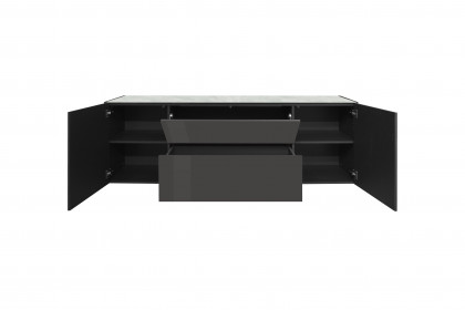 Colors von Mäusbacher - Lowboard 211-WP Glas anthrazit mit Keramikplatte