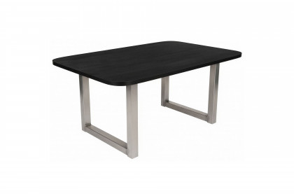 Black Smooth von SIT Möbel - Esstisch in Silber