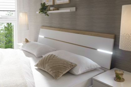 Kiara von POL Power - Bett mit Bettkästen, Beleuchtung & Nachtkonsolen