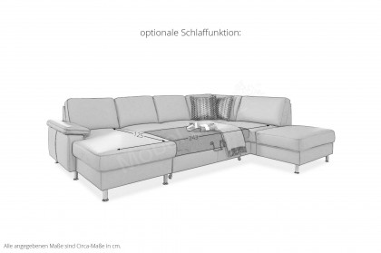 PN-EM15047 von Polinova - Wohnlandschaft Variante rechts granit
