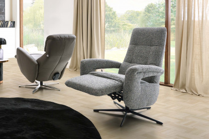 HU-EB25049 von Hukla - Drehsessel steel