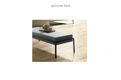 Comfort von Hasena - Boxspringbett Jamie zinc