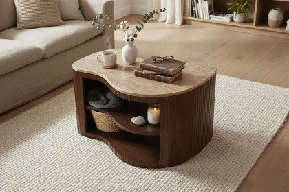 Rondura von SIT Möbel - Lowboard Mangoholz, massiv