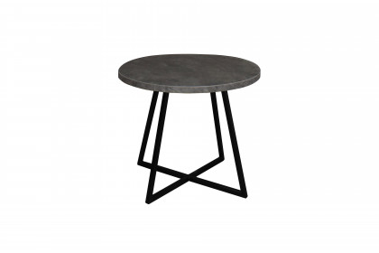 CT-rund von Mäusbacher - Couchtisch UG-D in Grau/ Schwarz