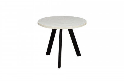 CT-rund von Mäusbacher - Couchtisch UG-A in Weiß/ Schwarz