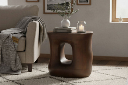 Rondura von SIT Möbel - Couchtisch aus massivem Mangoholz