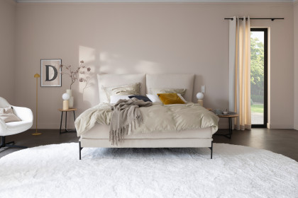 Vita von SCHÖNER WOHNEN - Boxspringbett 180 hellbeige