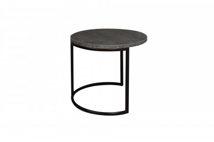CT-rund von Mäusbacher - Couchtisch UG-B in Grau/ Schwarz