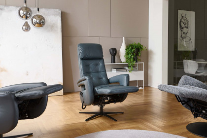 HU-EB25049 von Hukla - Ruhesessel graphite-blue