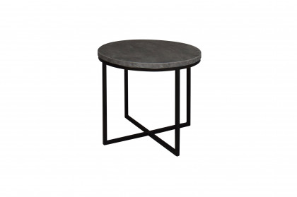 CT-rund von Mäusbacher - Couchtisch UG-C in Grau/ Schwarz