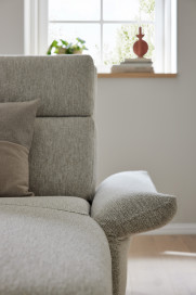 MR 280 von Musterring - Sofagarnitur rechts natur