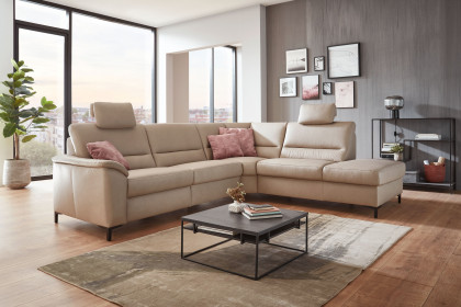 PN-EM19075 von Polinova - Ecksofa Variante rechts pearl