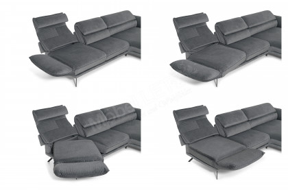 HU-HP21001 von Hukla - Sofaecke rechts grey