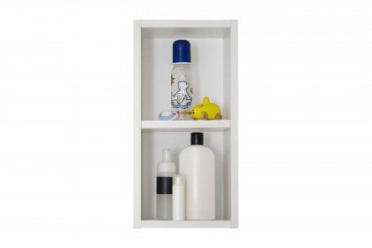 Filou-LE25 von POL Power - Hängebox-Regal weiß mit 2 Fächern