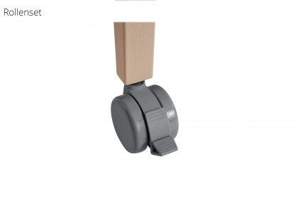 Little Cloud von Paidi - Stubenwagen mit Rollen, Matratze, Little Serve & Tiny Table