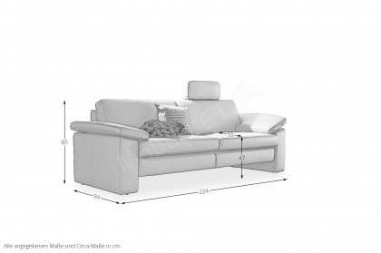 MR 2875 von Musterring - Sofa taupe