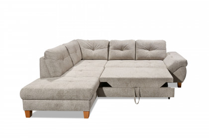 Como von ED-Lifestyle - Ecksofa links stone