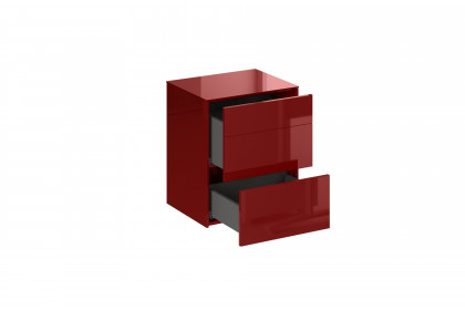 Colors von Mäusbacher - Kommode 02 Glas bordeauxrot