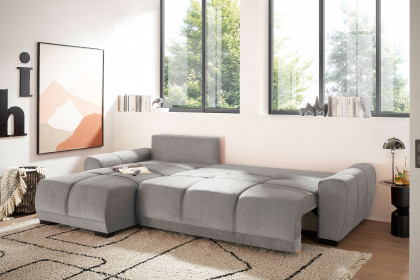 Dexter von ED-Lifestyle - Polstersofa links silver