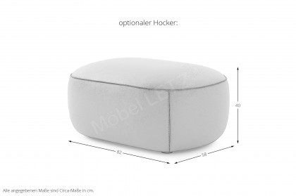 Nivti von Pode - Sofa grau