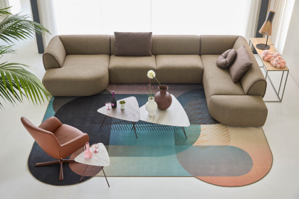 Rozan von bert plantagie - Polstersofa rechts brown