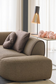 Rozan von bert plantagie - Polstersofa rechts brown