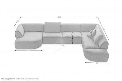 Rozan von bert plantagie - Polstersofa rechts brown