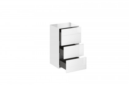 Colors von Mäusbacher - Kommode 03 Glas weiß