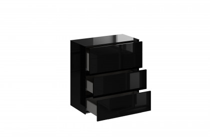 Colors von Mäusbacher - Kommode Glas vulkanschwarz