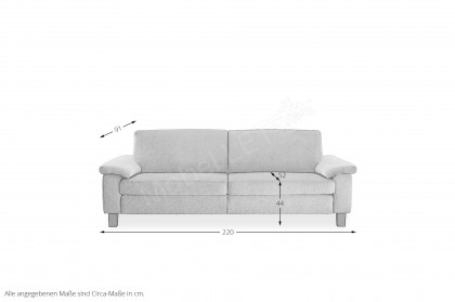 MR 2875 von Musterring - Couch stone