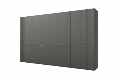 MR Isabelle von Musterring - Drehtürenschrank ca. 4 m breit dunkelgrau