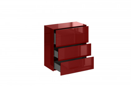 Colors von Mäusbacher - Kommode Glas bordeauxrot