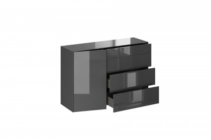 Colors von Mäusbacher - Kommode 13 Glas anthrazit