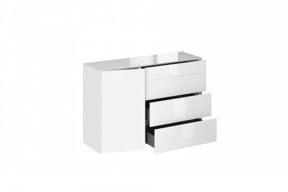 Colors von Mäusbacher - Kommode 13 Glas weiß